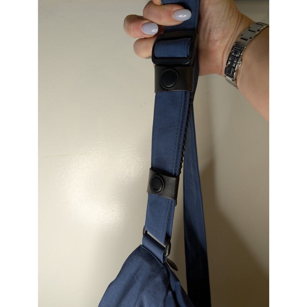 Ameribag Healthy Back Bag Navy Blue Crossbody Sling Ergonomic Kingspoint USA - Picture 4 of 10